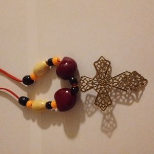 Bohemian Style Cross Necklace